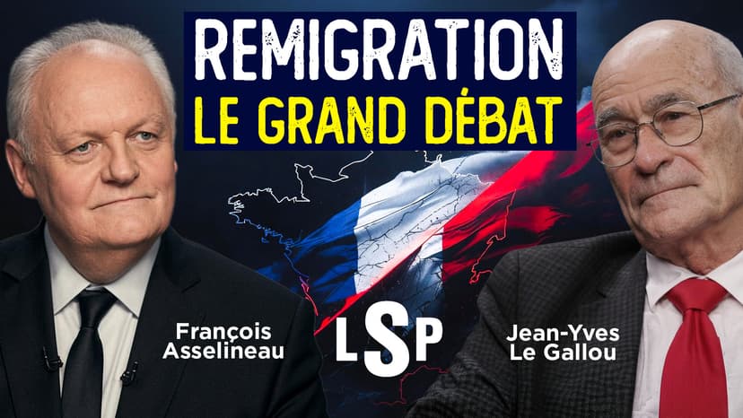 Le Samedi Politique - DÉBAT REMIGRATION : François Asselineau VS Jean-Yves Le Gallou