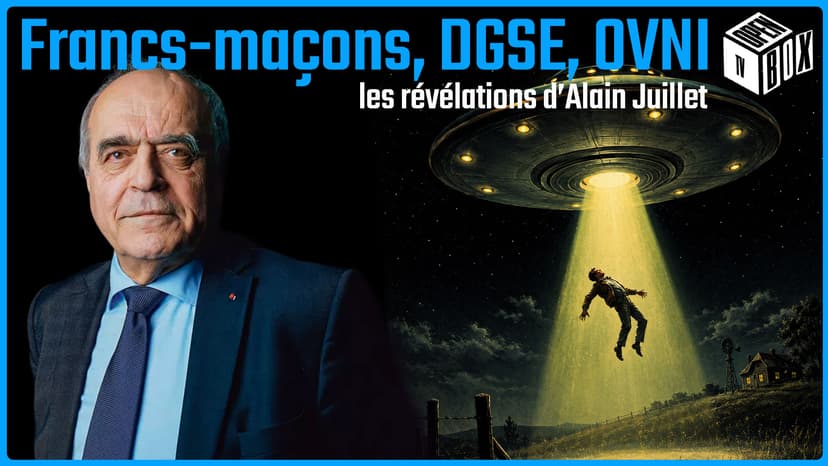 OPEN BOX TV - Francs-maçons, DGSE, OVNI : l’ancien grand-maître Alain Juillet dit tout